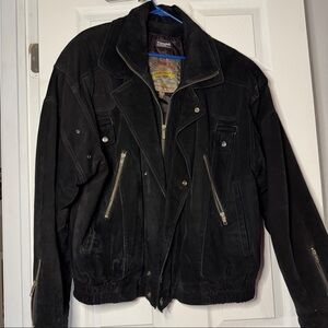XL Leather Vintage jacket!